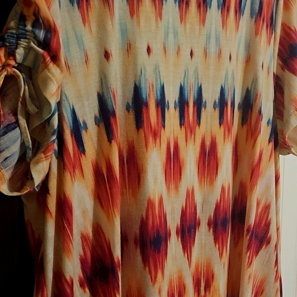 Women's Multicolor Patterned Dress